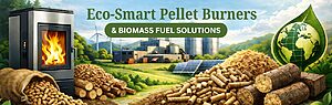 Eco-Smart Pellet Burners & Biomass Fuel Solutions for Industrial