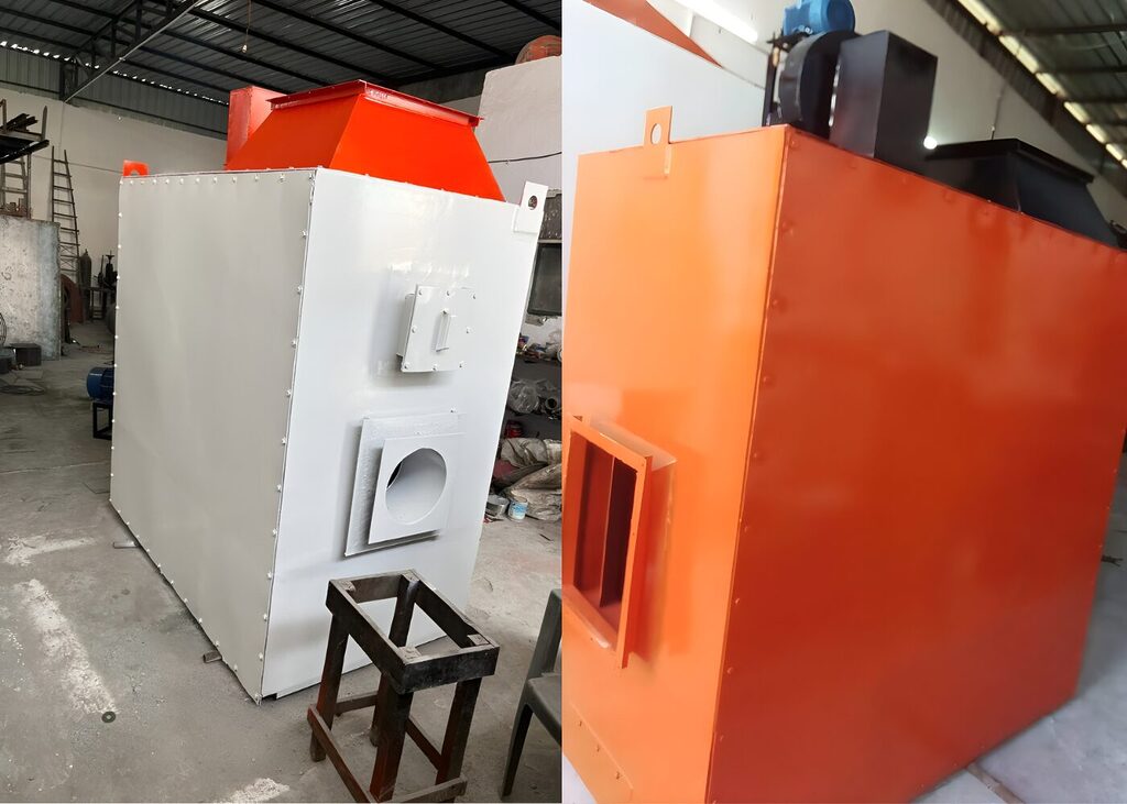 HOT AIR GENERATOR MACHINE BY PELLET BURNER INDIA