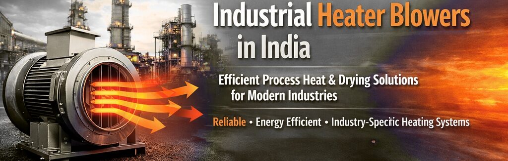 Industrial Heater Blowers in India: Complete Guide for Process Heat & Drying Applications