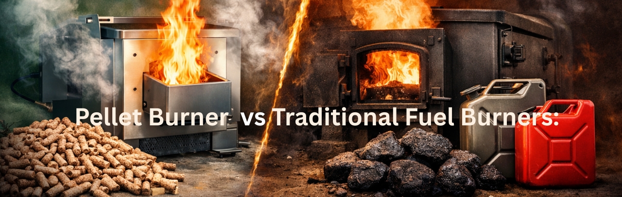Pellet Burners vs Traditional Fuel Burners: Pros, Cons