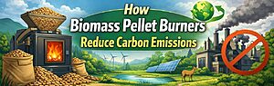 How Biomass Pellet Burners Reduce Carbon Emissions
